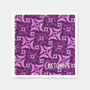 Serviette Jetable Motif de lune rose mystique