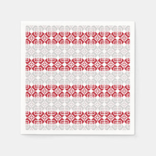 Serviette Jetable Motif géométrique SUN du matin letton II