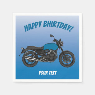 Serviette Jetable Moto