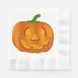 Serviette Jetable Napkins citrouille