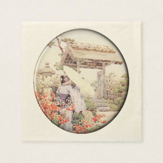 Serviette Jetable Naples de style japonais