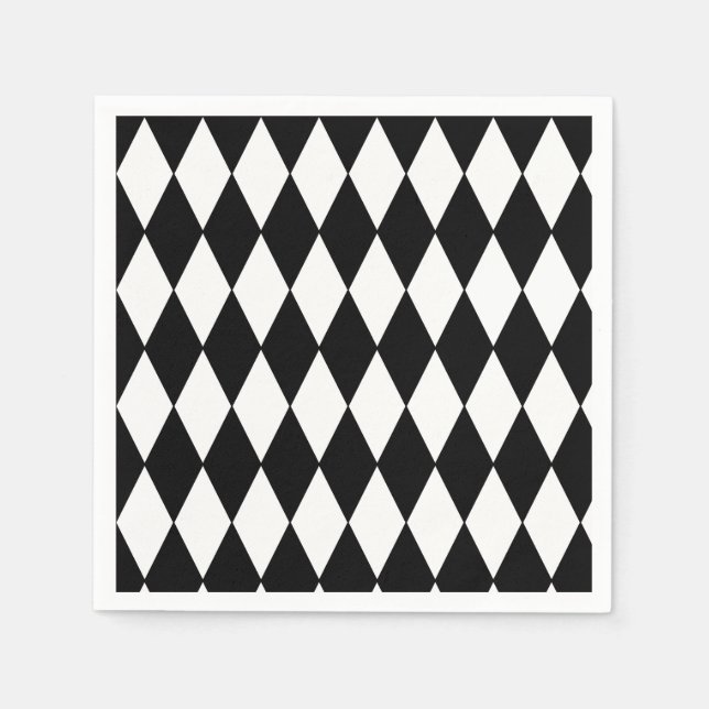 Serviette Jetable Naples en papier d'Halloween (Devant)