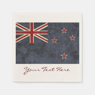 Serviette Jetable Naples New Zealand Flag Party