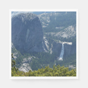 Serviette Jetable Nevada Falls depuis le Panorama Trail
