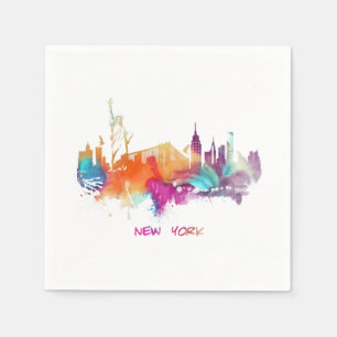 Serviette Jetable New York City