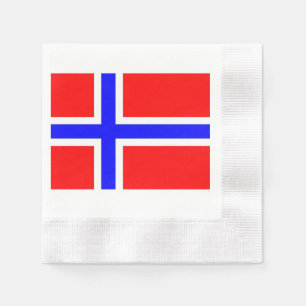 Serviette Jetable norway-flag.png