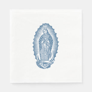 Serviette Jetable Notre Madame de Guadalupe
