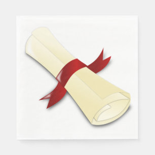 Serviette Jetable Obtention du diplôme