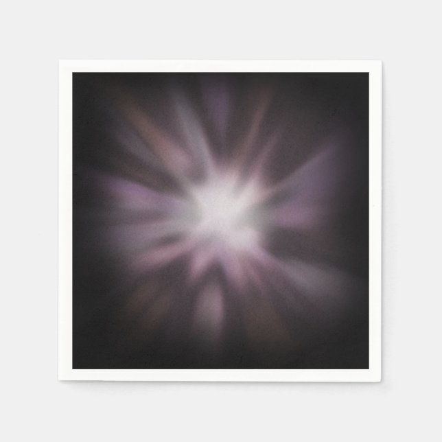 Serviette Jetable Œuvre d'art de rafale cosmique (Devant)