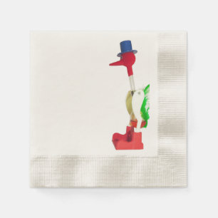 Serviette Jetable Oiseau potable
