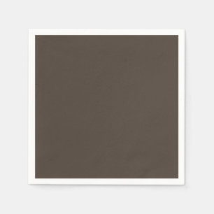 Serviette Jetable Papier à cocktails standard Taupe Napkin
