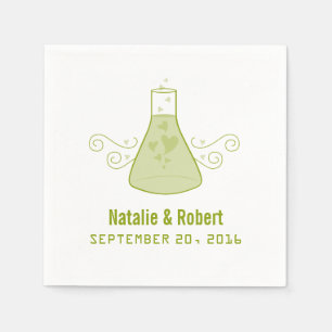 Serviette Jetable Papier de chimie douce verte
