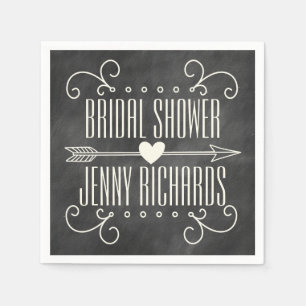 SERVIETTE JETABLE PAPIER DE FÊTE DES MARIÉES MODERNE EN CLAVIER