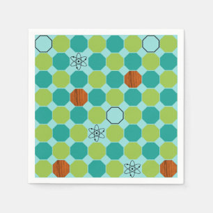 Serviette Jetable Papier octogone atomique