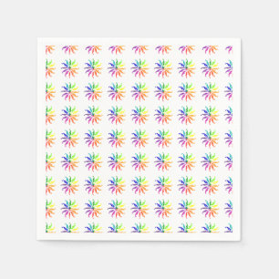 Serviette Jetable Papier - Roues de plusieurs couleurs