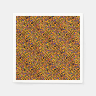 Serviette Jetable parti kente