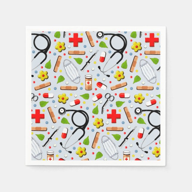Serviette Jetable Parti Médicale (Devant)