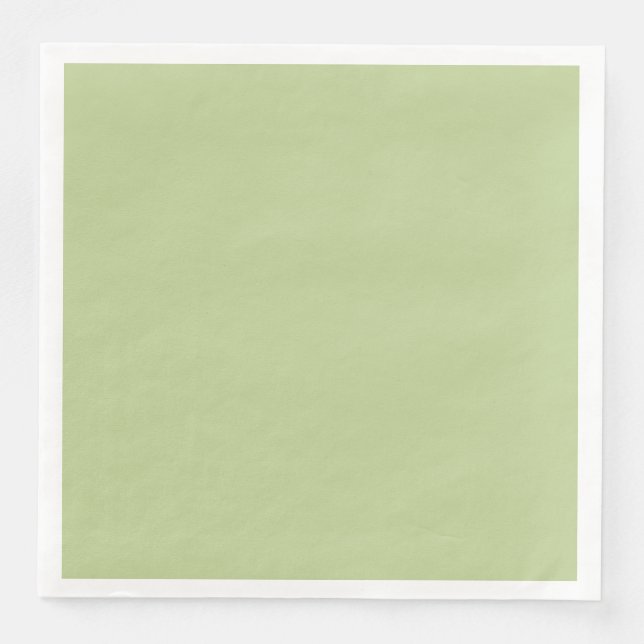 Serviette Jetable Personnaliser couleur solide (Devant)