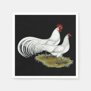 Serviette Jetable Phoenix : Paire blanche