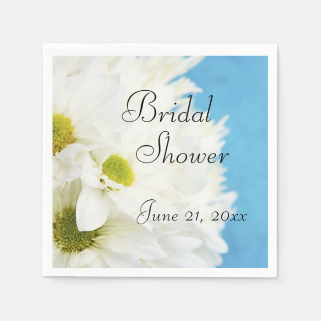 Serviette Jetable Photo Daisy (Devant)