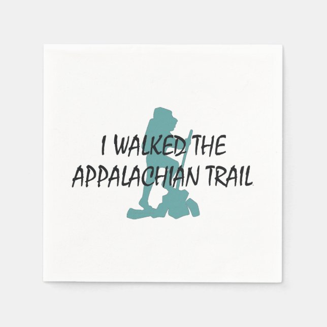 Serviette Jetable Piste de randonnée des Appalaches ABH (Devant)
