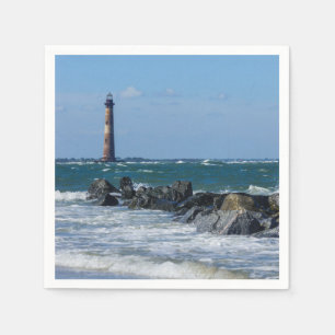 Serviette Jetable Plage Folly du phare de Morris