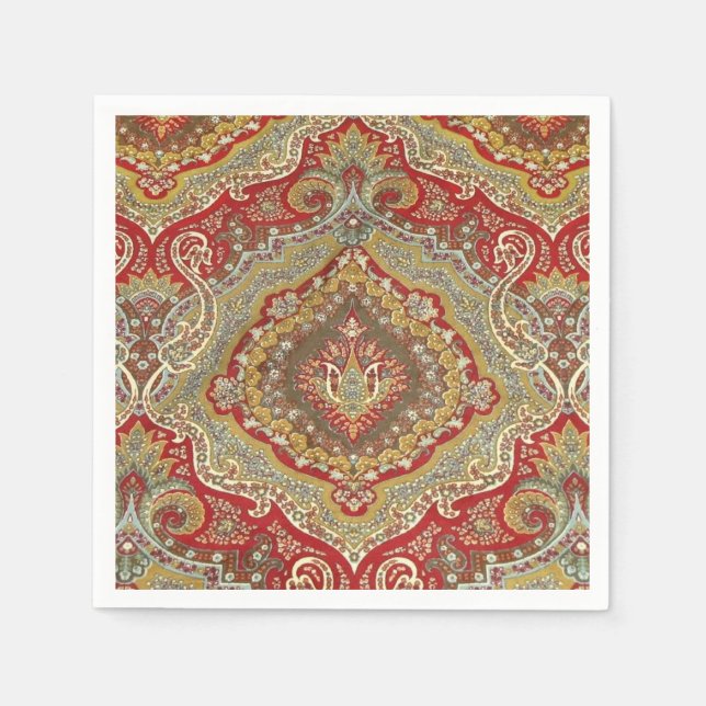 Serviette Jetable Ratih Paisley (Devant)