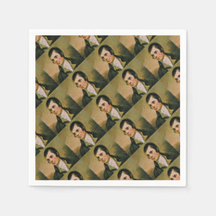 Serviette Jetable Robert Burn, célébrant la nuit de Burn