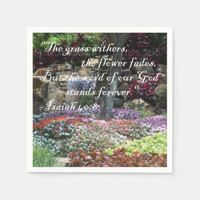 Serviette Jetable Serveurs De Serviettes Forever (Devant)