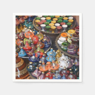 Serviette Jetable Serviettes de cocktail du Maroc Tagine