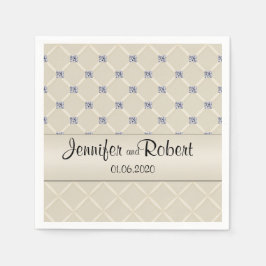 Serviette Jetable Serviettes de Mariage ivoiriennes à carreaux