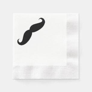Serviette Jetable Serviettes de moustache