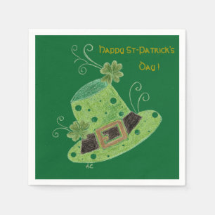 Serviette Jetable Serviettes de papier de cocktail du casquette du