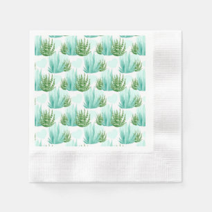Serviette Jetable Serviettes de partie de motif de cactus