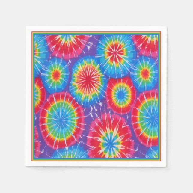 Serviette Jetable Serviettes Funky Retro (Devant)