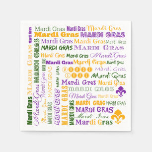 Serviette Jetable Serviettes multipolices Tri Colorées par mardi