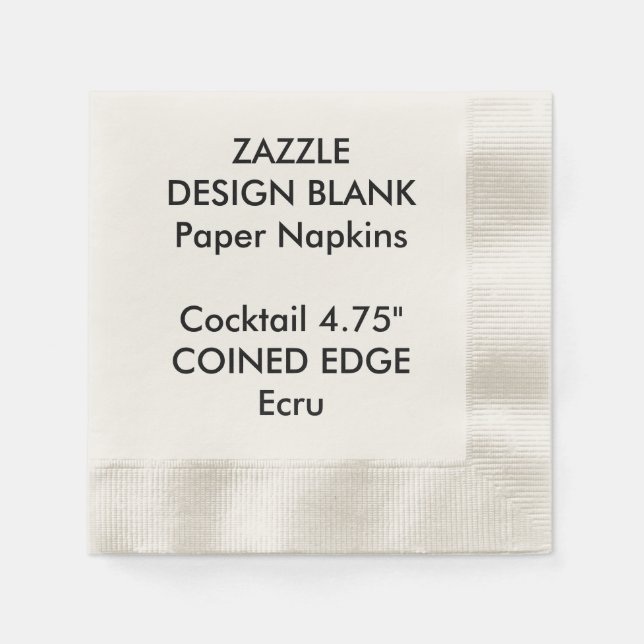 Serviette Jetable Serviettes personnalisées en papier à cocktail (Devant)