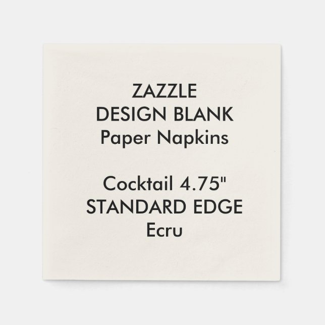 Serviette Jetable Serviettes personnalisées en papier de cocktail à  (Devant)