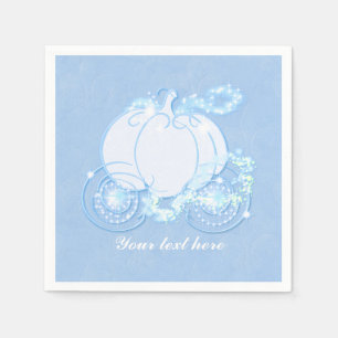 Serviette Jetable Serviettes Princesse Cendrillon Carrosse Livre d'H