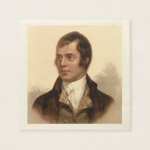 Serviette Jetable Serviettes rêveuses écossaises de Robert Burns