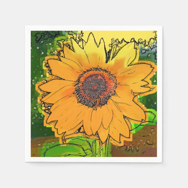 SERVIETTE JETABLE SOUFFLE (Devant)