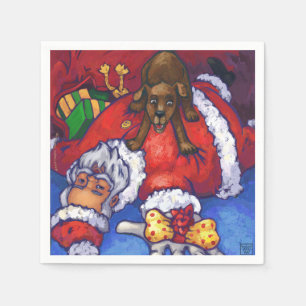 Serviette Jetable Souhait de Noël