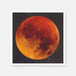Serviette Jetable Super Blue Blood Moon