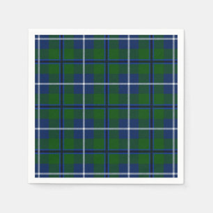 Serviette Jetable Tartan de Douglas de clan
