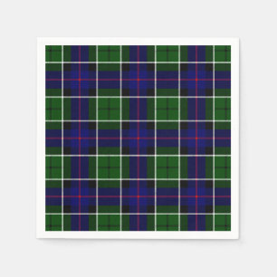Serviette Jetable Tartan de Leslie de clan