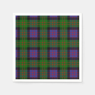 Serviette Jetable Tartan de MacDonald de clan