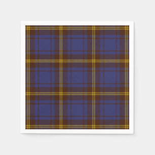 Serviette Jetable Tartan irlandais du comté de Sligo