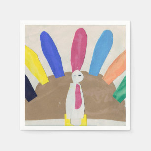 Serviette Jetable Thanksgiving Turquie