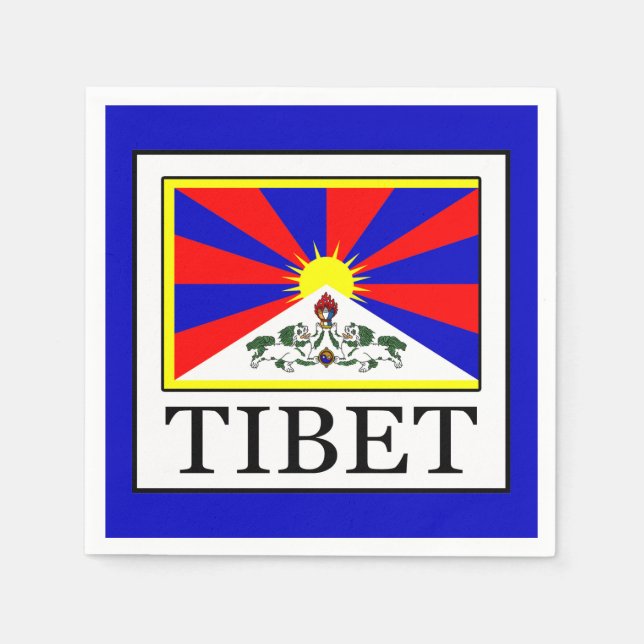 Serviette Jetable Tibet (Devant)