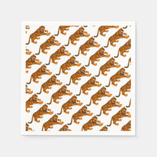 Serviette Jetable Tigre